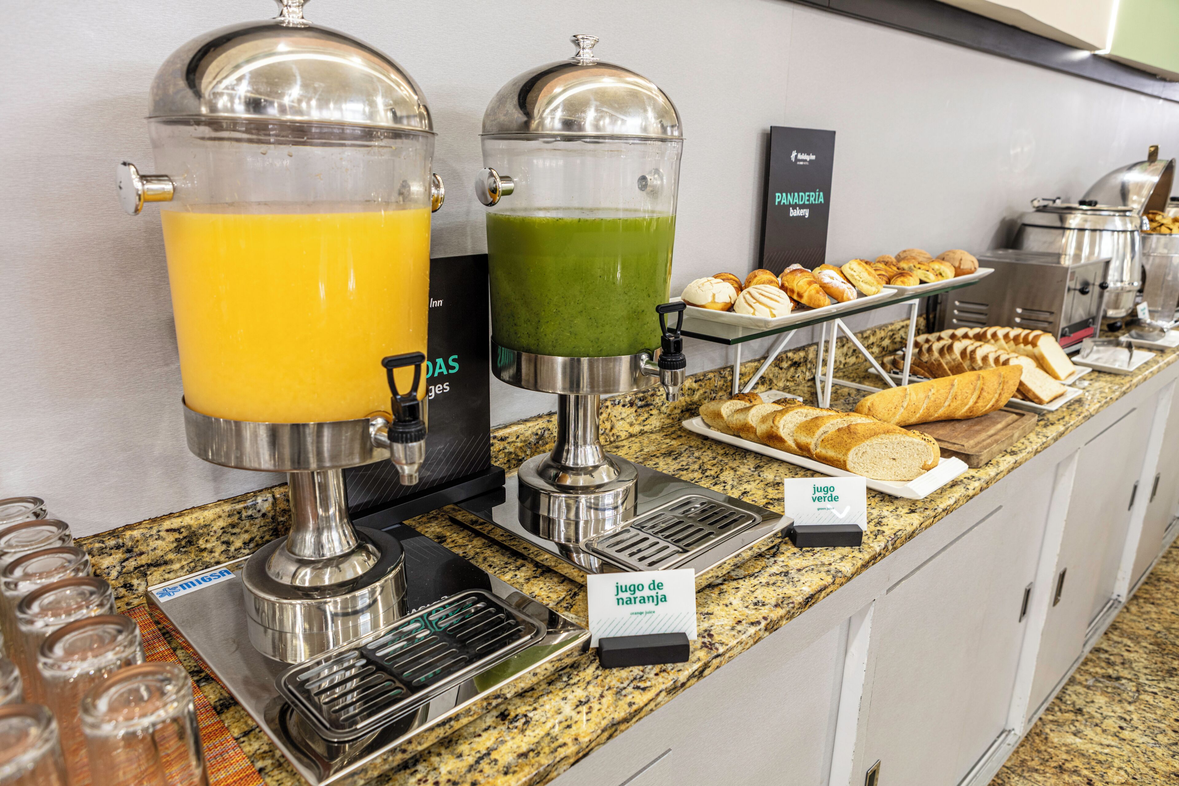 Daily buffet breakfast for a fee