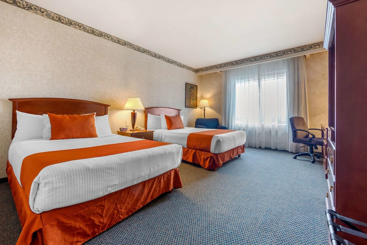 In-room safe, desk, blackout drapes, iron/ironing board