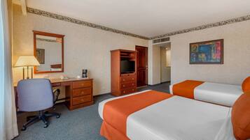 Habitación estándar, 2 camas matrimoniales | Detalle interior