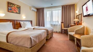 Chambre Supérieure avec lits jumeaux | Vue de la chambre