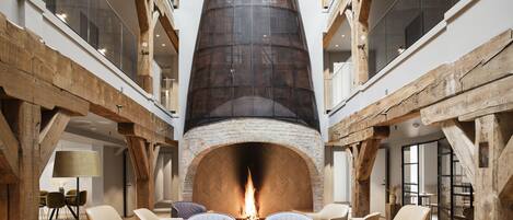 Zona de estar del vestíbulo