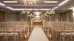 Indoor wedding