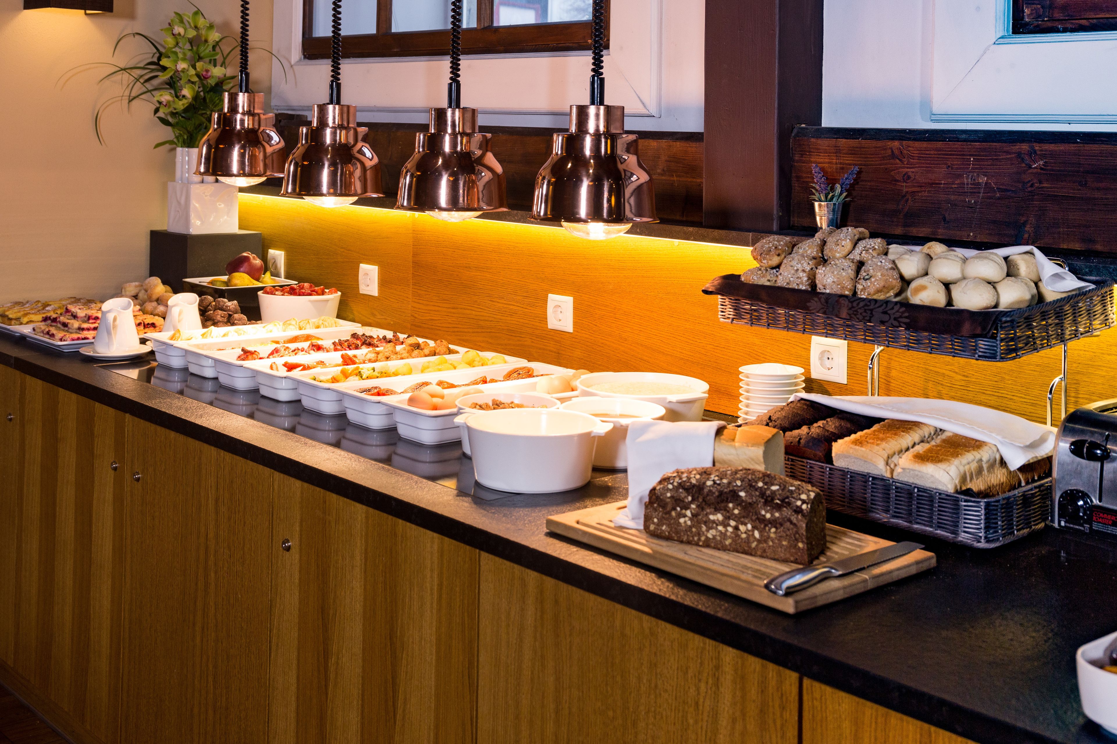 daily buffet breakfast (eur 12 per person)