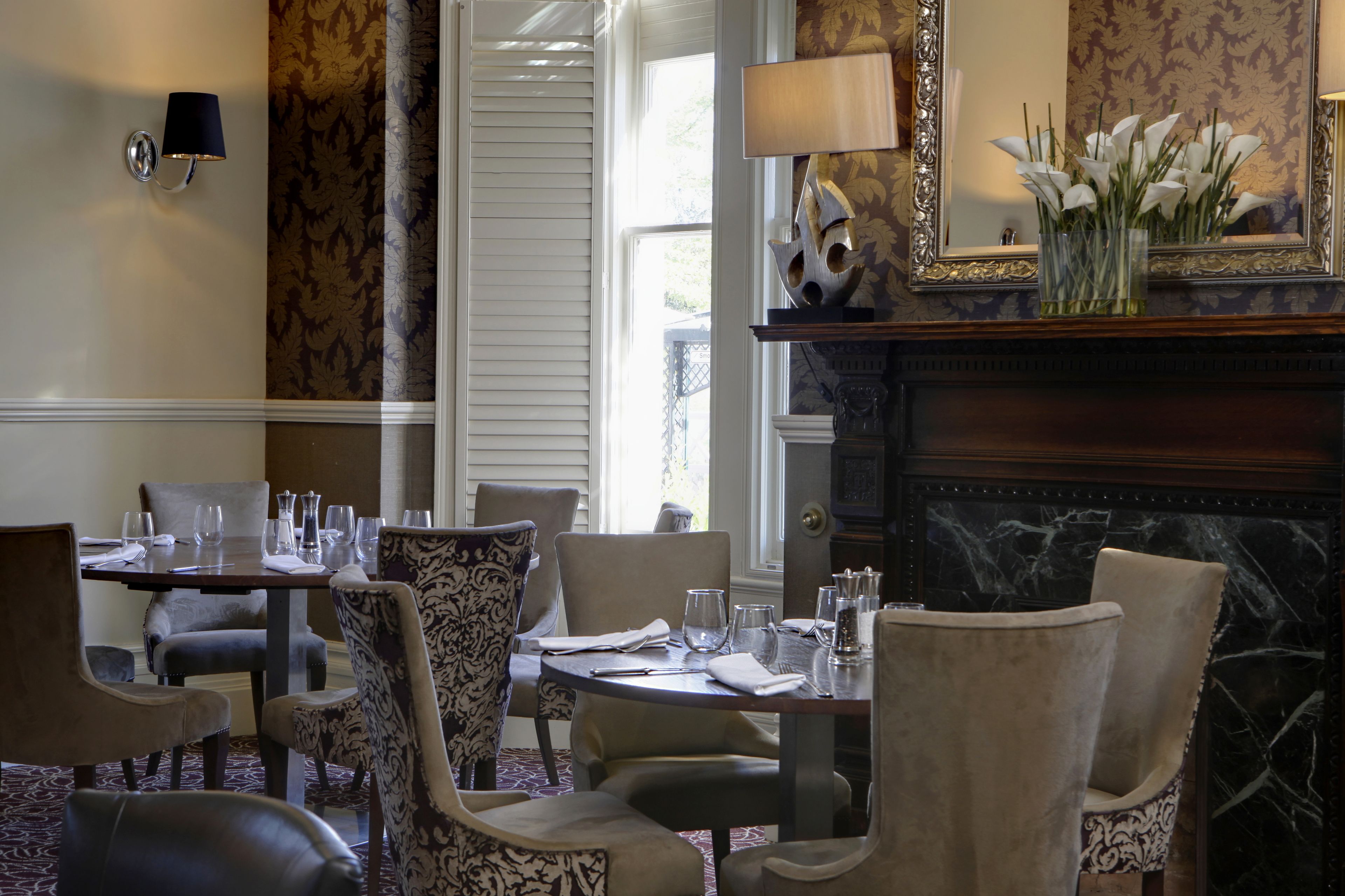 breakfast, lunch, dinner served; modern european cuisine