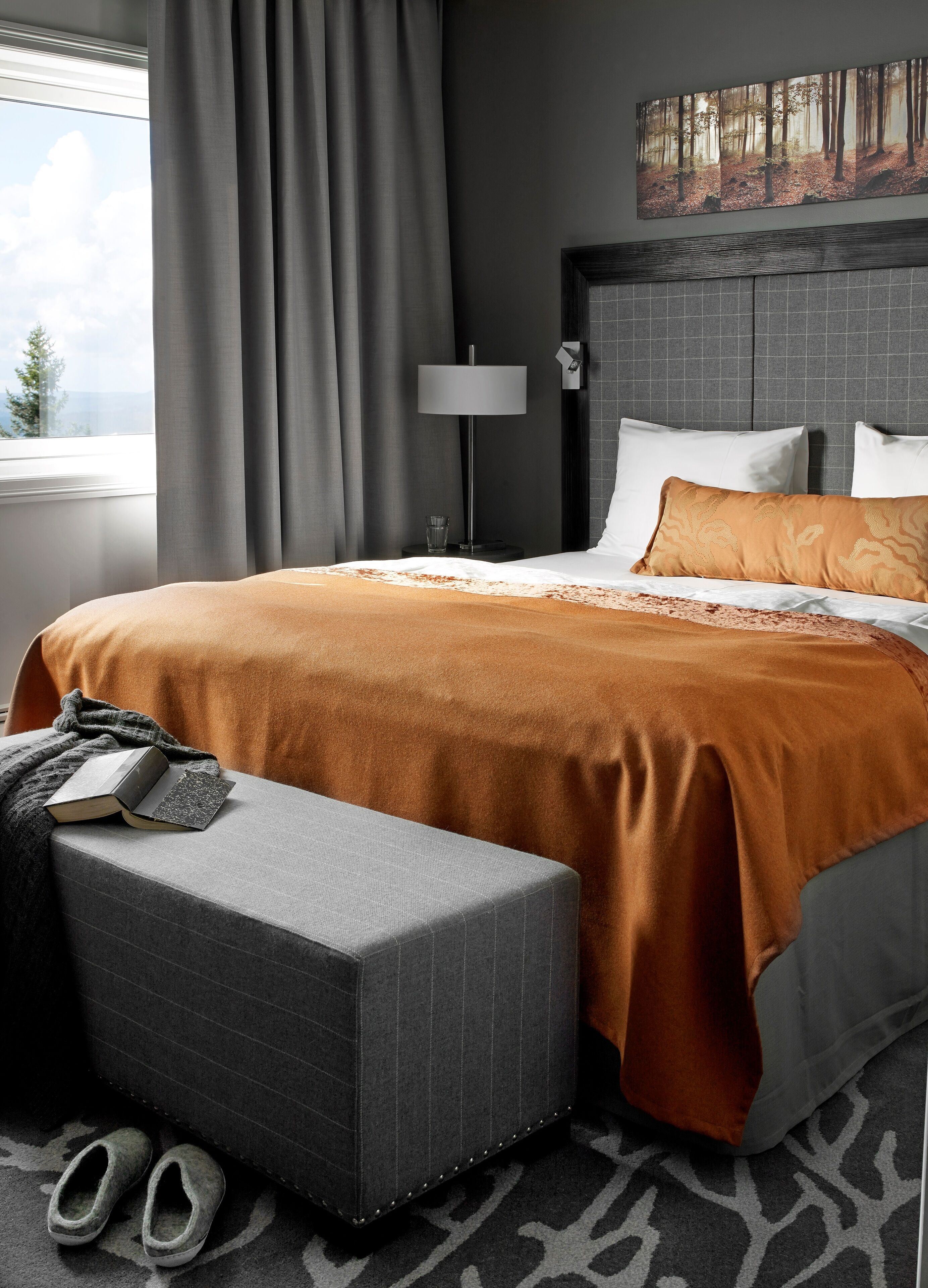 Superior-Doppelzimmer, Bergblick | Hochwertige Bettwaren, Pillowtop-Betten, Minibar, Schreibtisch