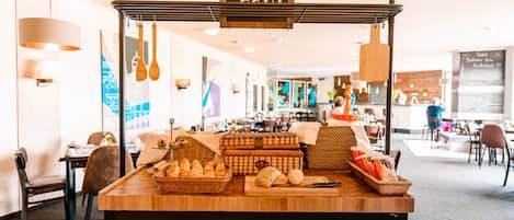 Daily buffet breakfast (EUR 15 per person)