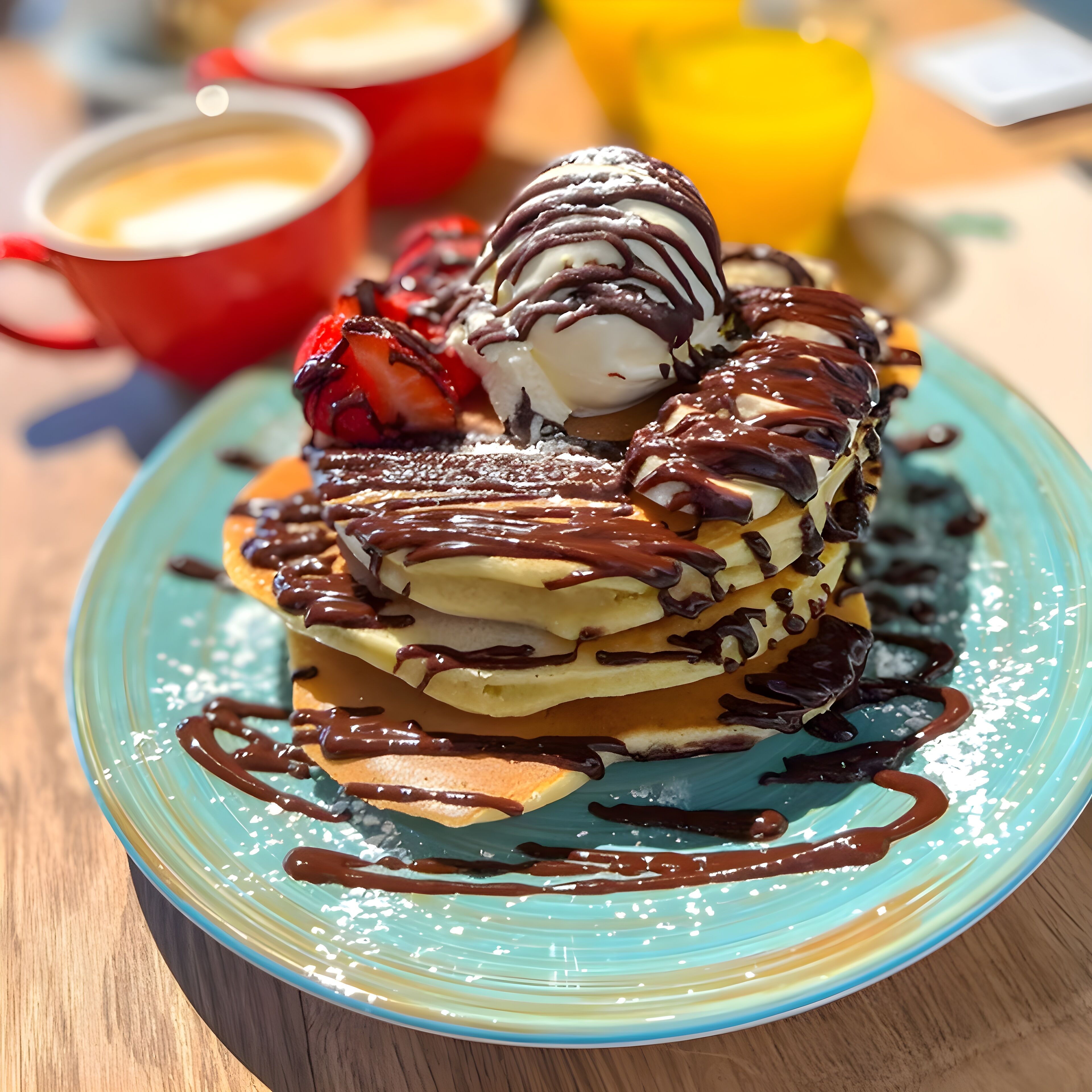 daily buffet breakfast (eur 15 per person)