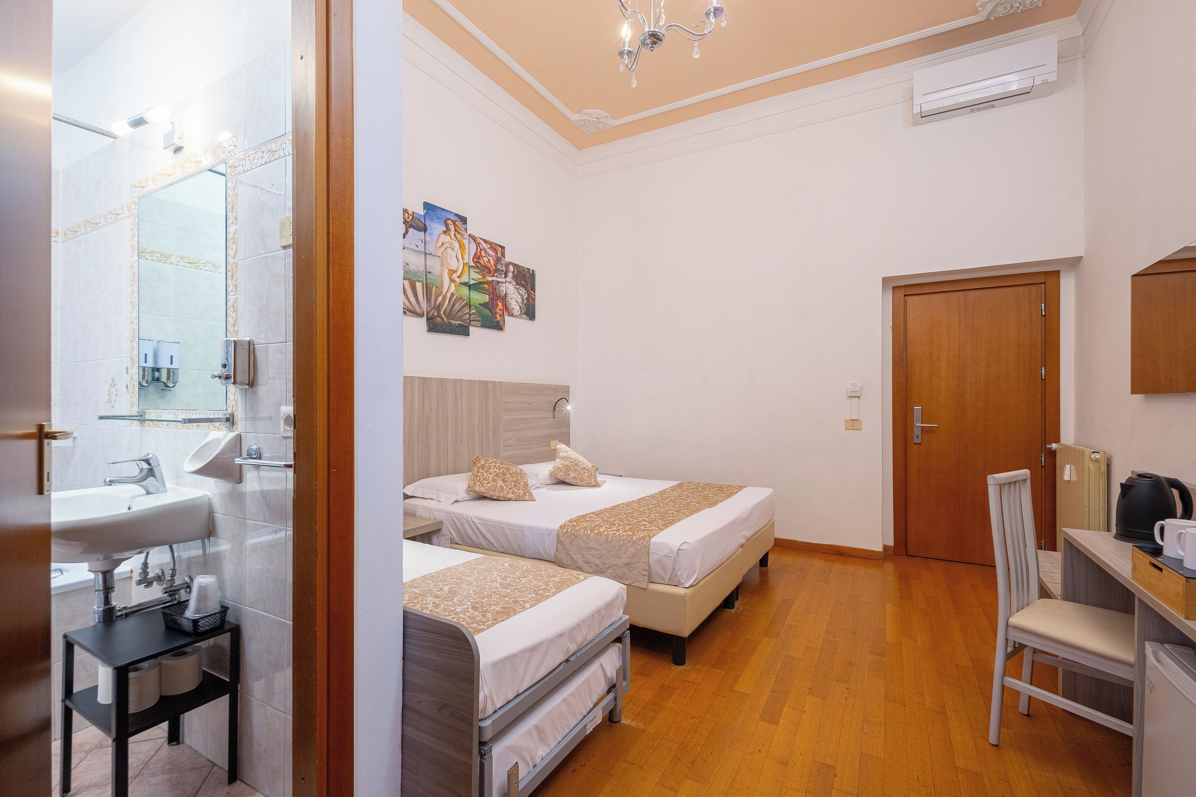 classic quadruple room | down duvets, minibar, in-room safe, desk