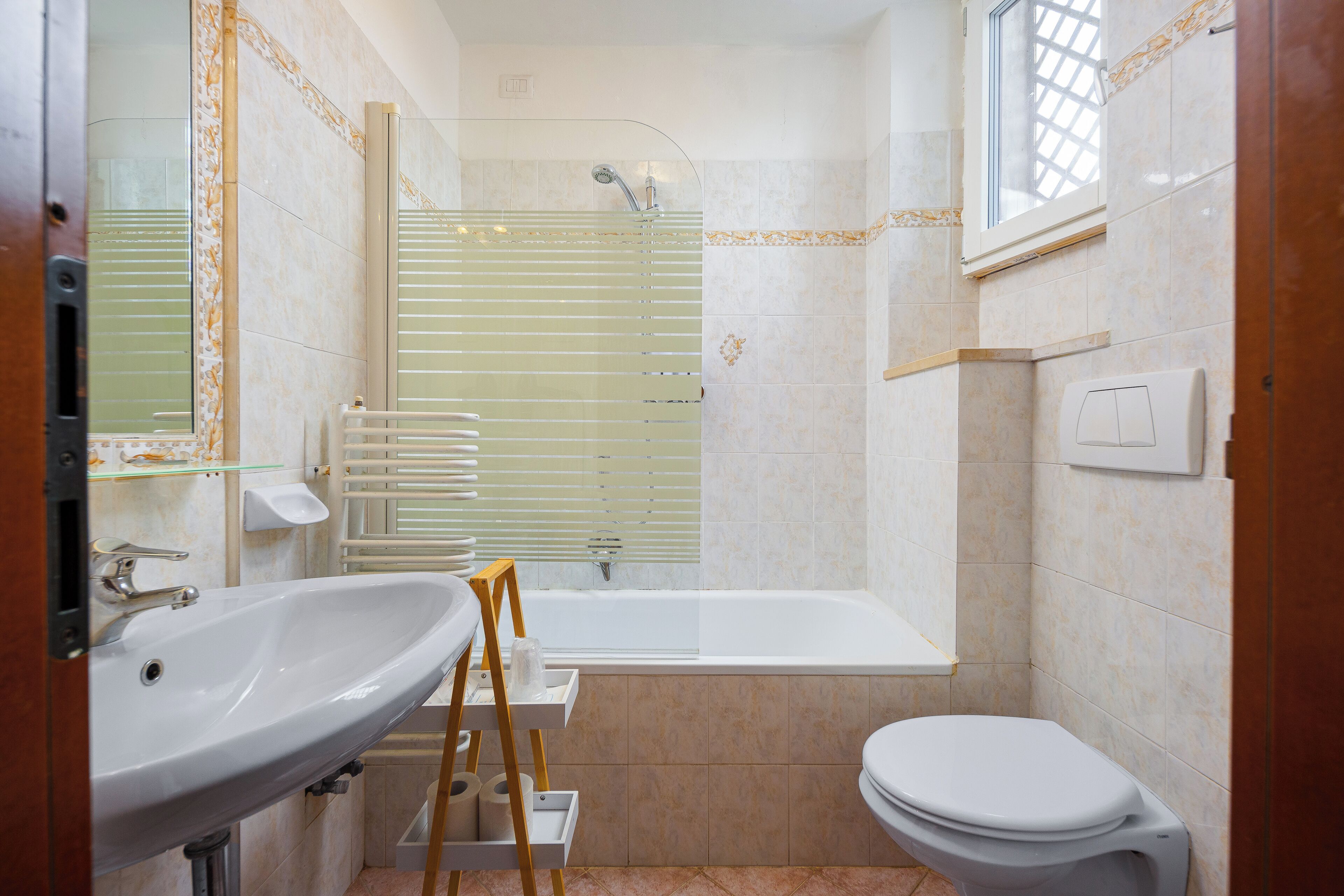 shower, hair dryer, bathrobes, bidet