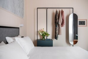 Minibar, in-room safe, blackout curtains, free cots/infant beds