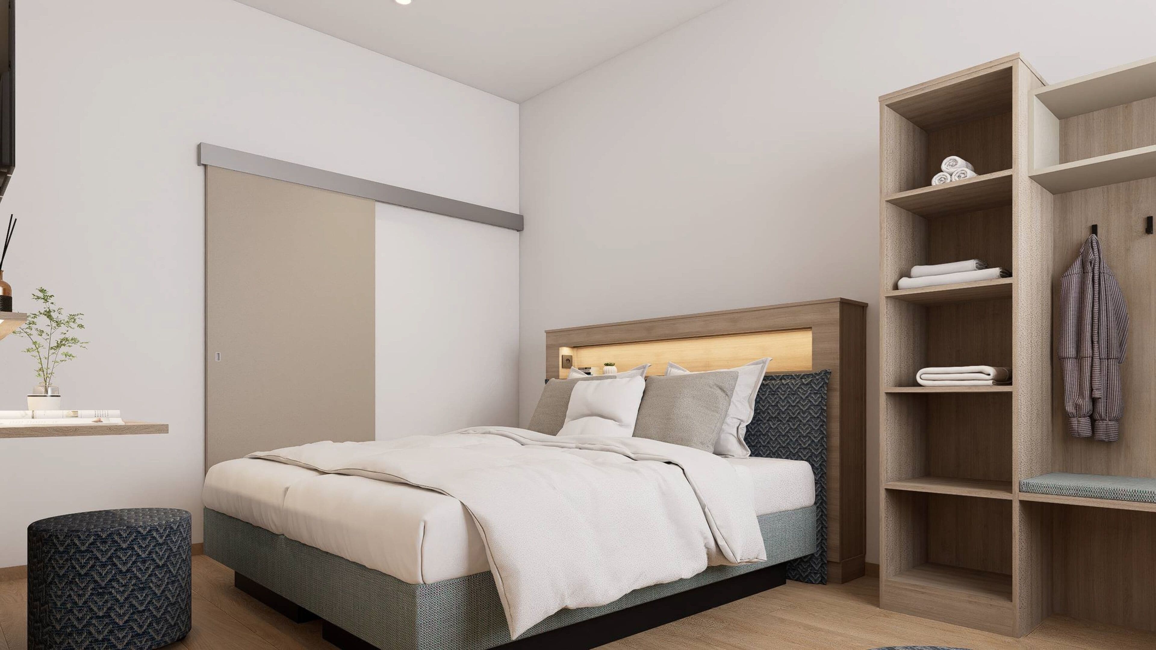 Standard-Doppelzimmer | Zimmersafe, Schreibtisch, Verdunkelungsvorhänge, Bügeleisen/Bügelbrett