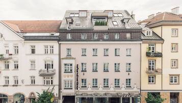 Fassade der Unterkunft