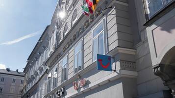 Fassade der Unterkunft