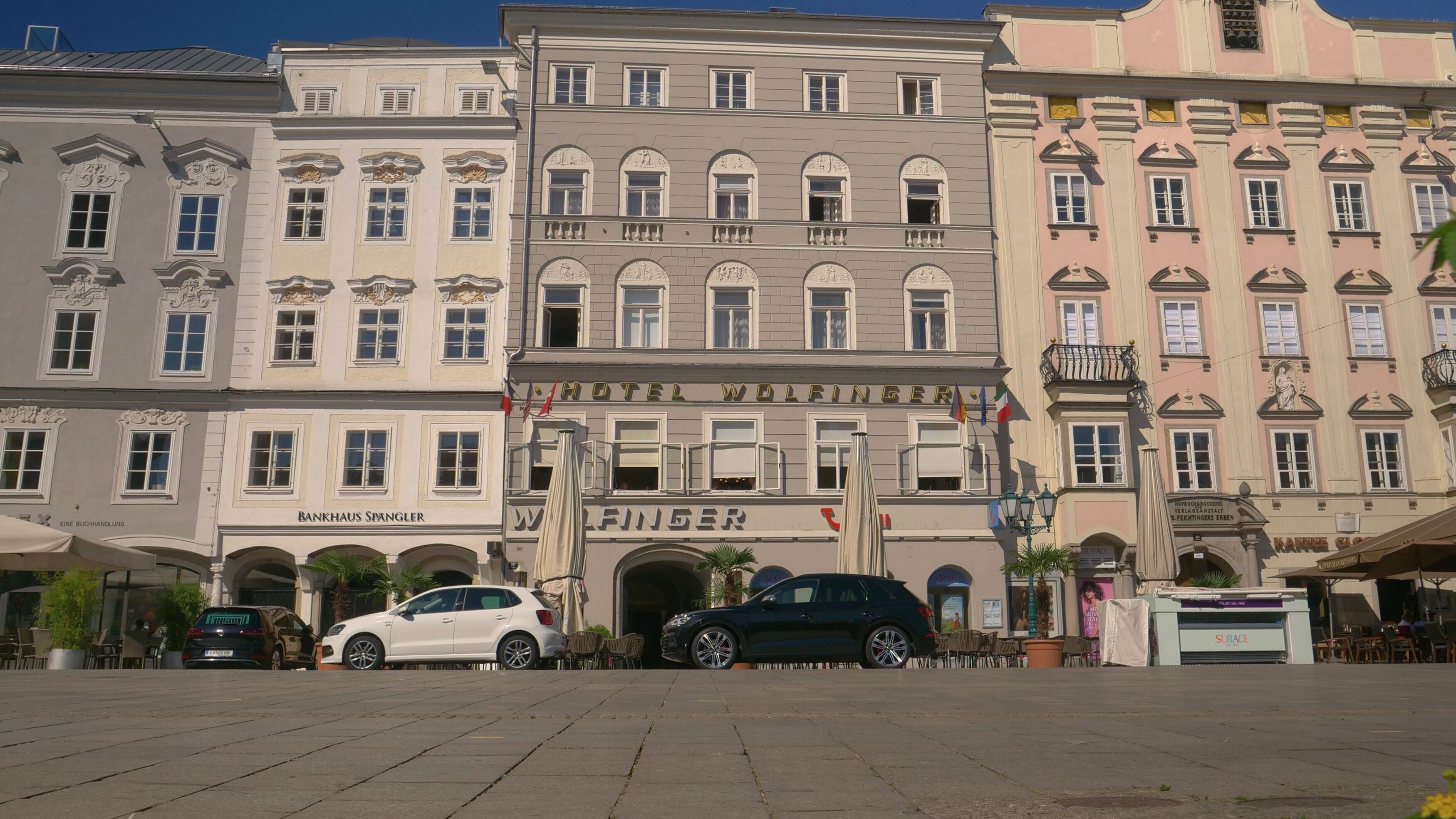 Fassade der Unterkunft