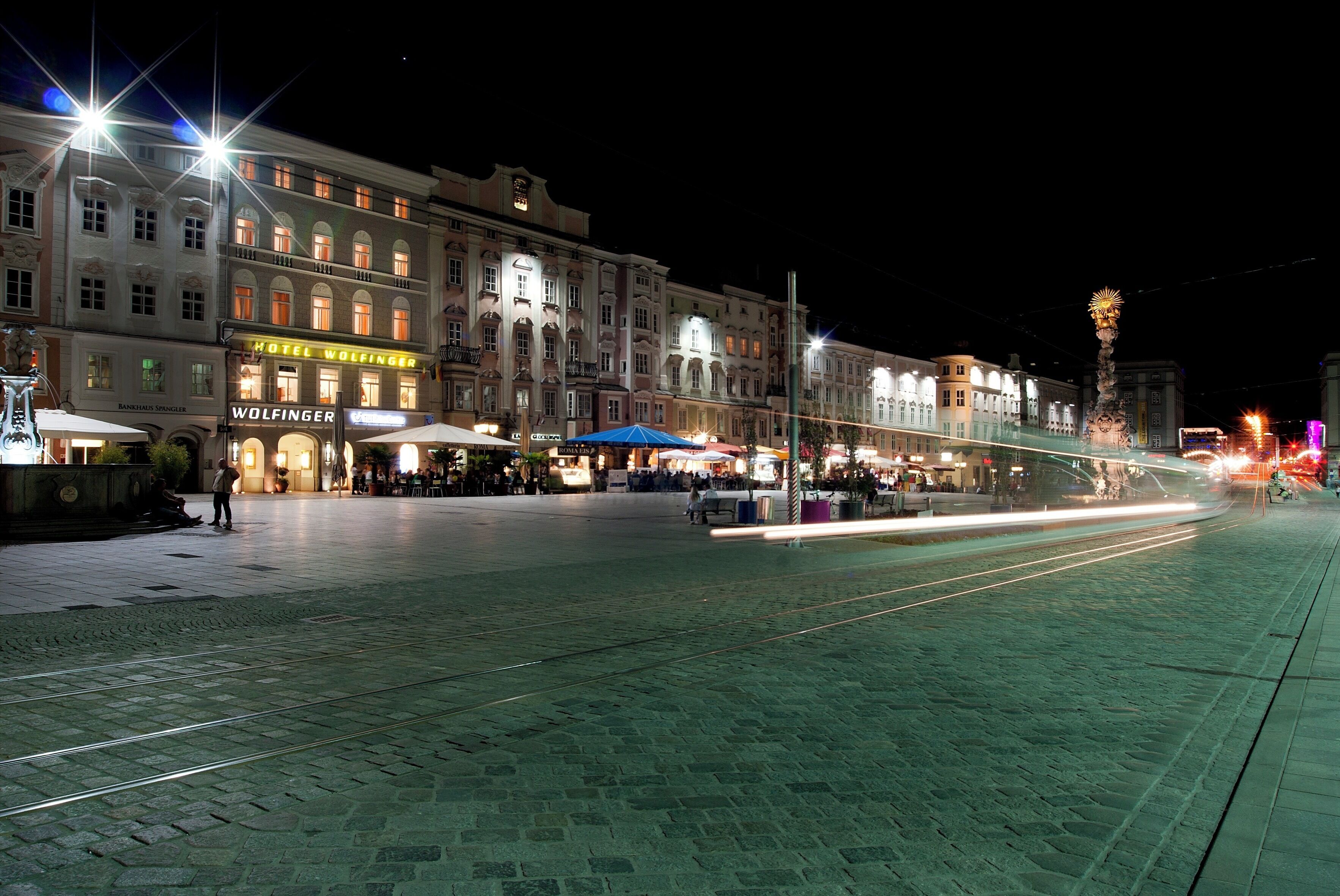 front of property – evening/night