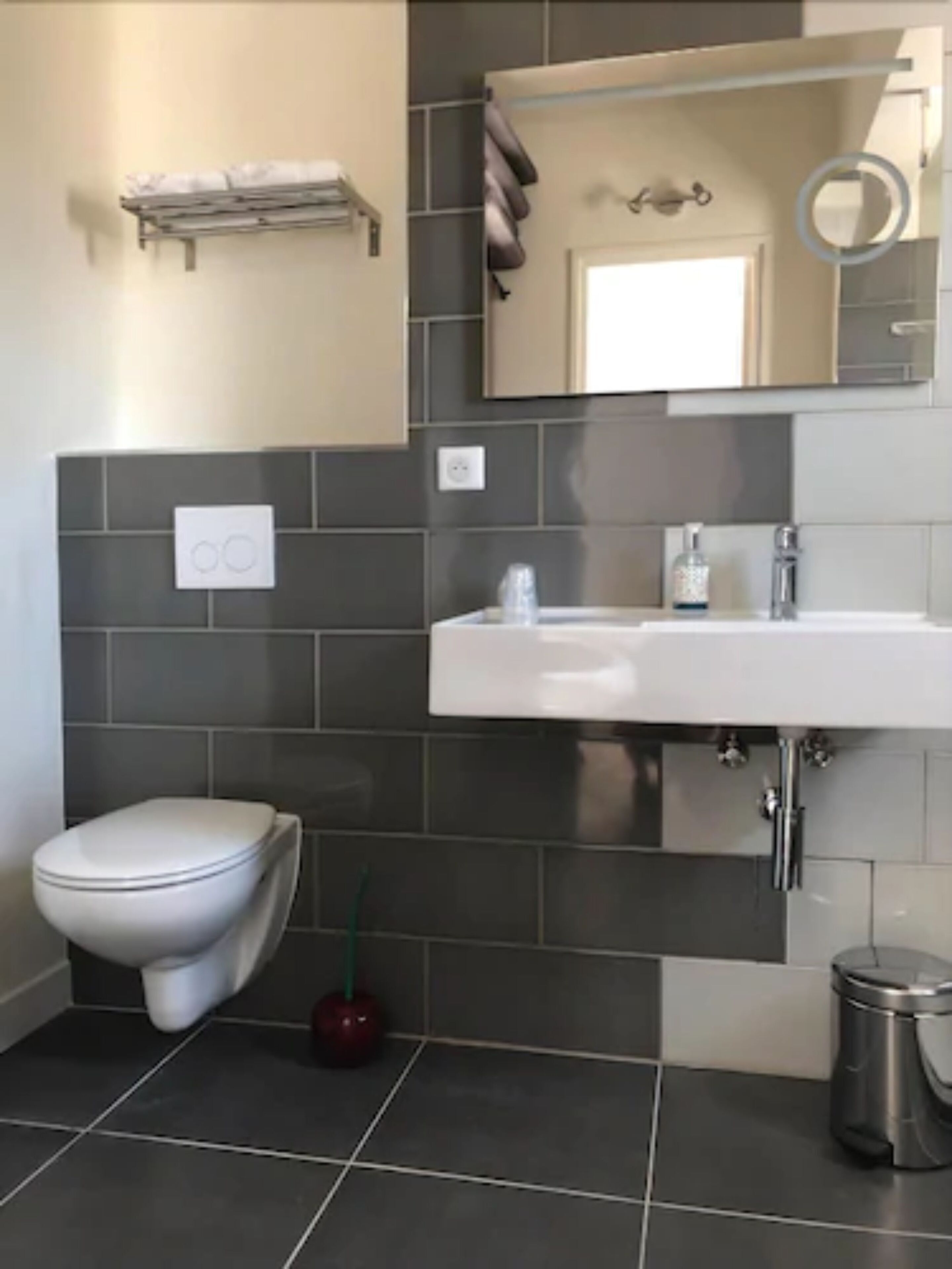 double room terrace roof sea view | bathroom | free toiletries, hair dryer, towels