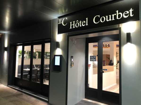 Façade de l’hébergement