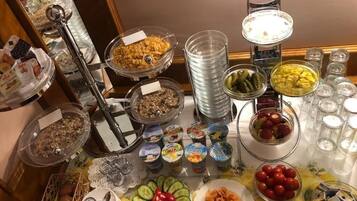 Daily buffet breakfast (EUR 30 per person)