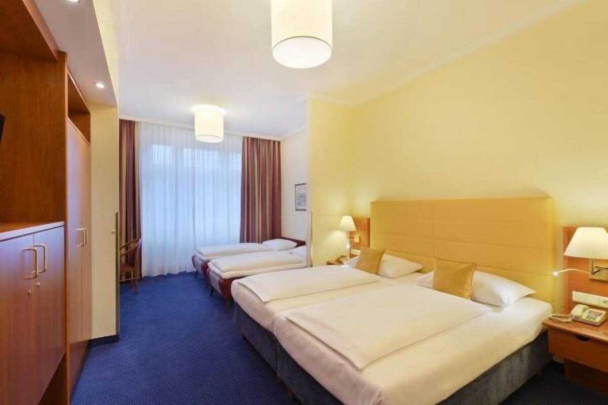 1 habitación y ropa de cama hipoalergénica