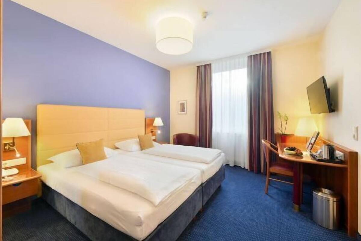 1 habitación y ropa de cama hipoalergénica