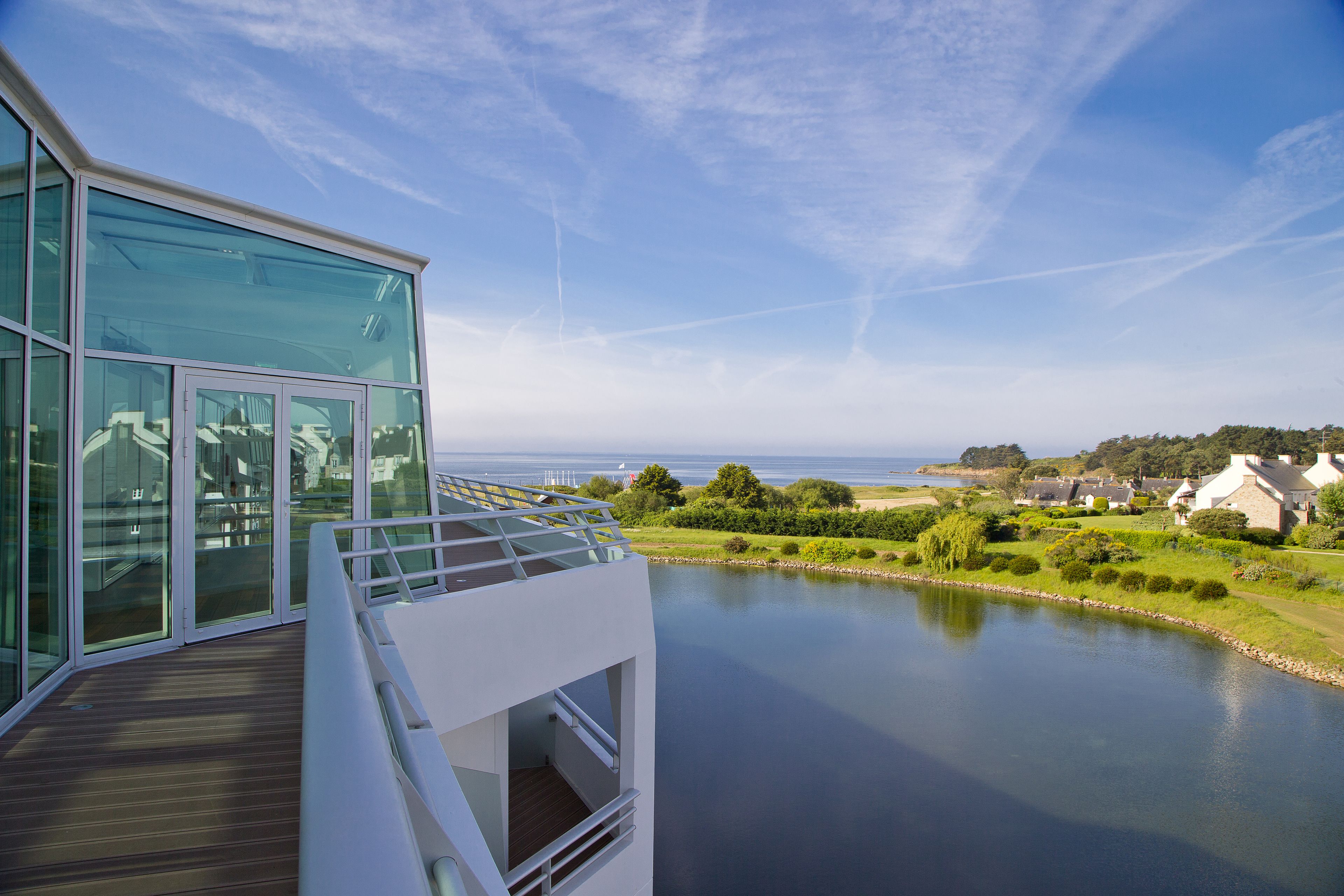 Uitzicht vanuit accommodatie