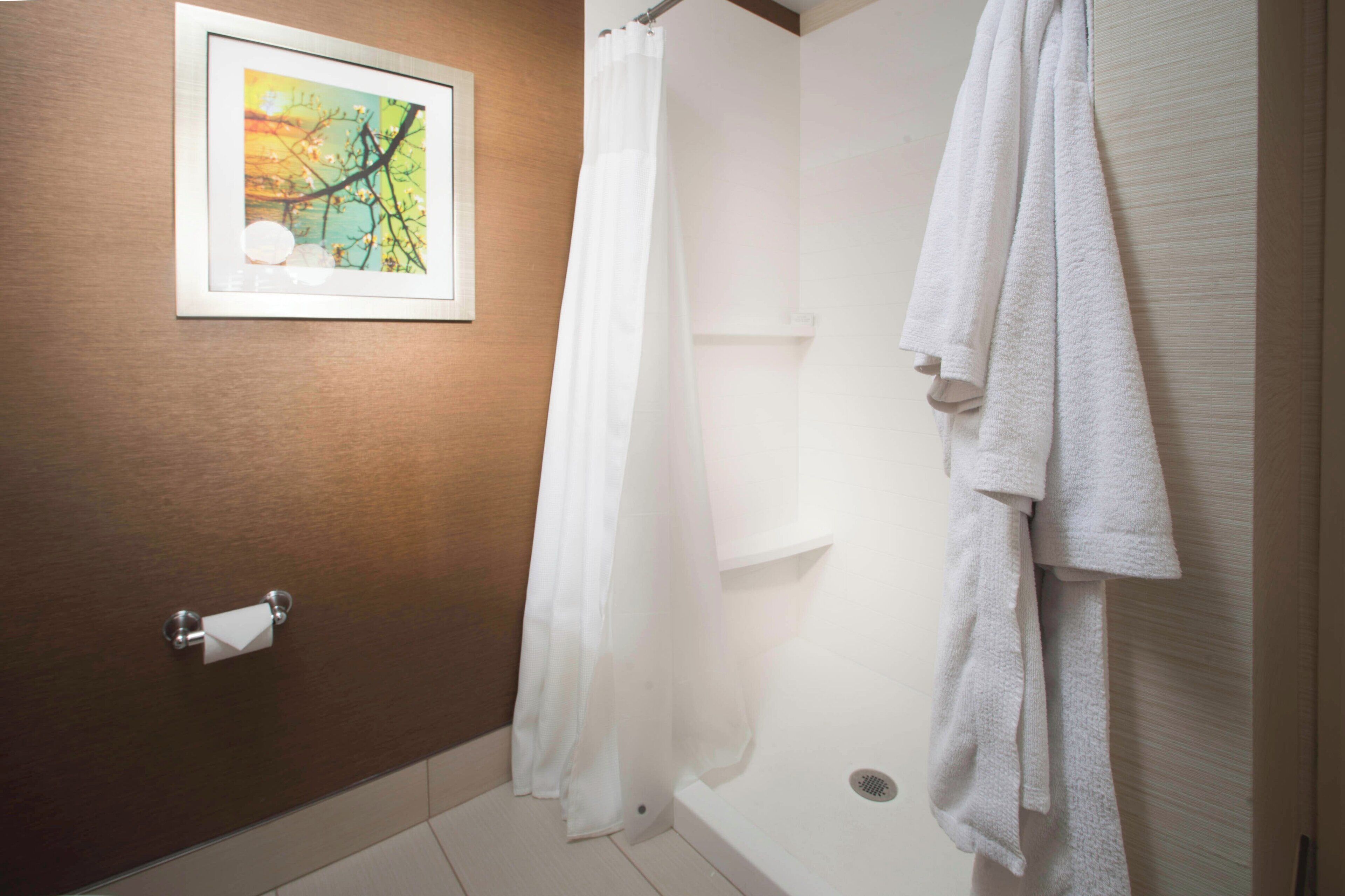 room, 1 king bed with sofa bed, non smoking | bathroom | combined shower/bathtub, hydromassage showerhead, designer toiletries