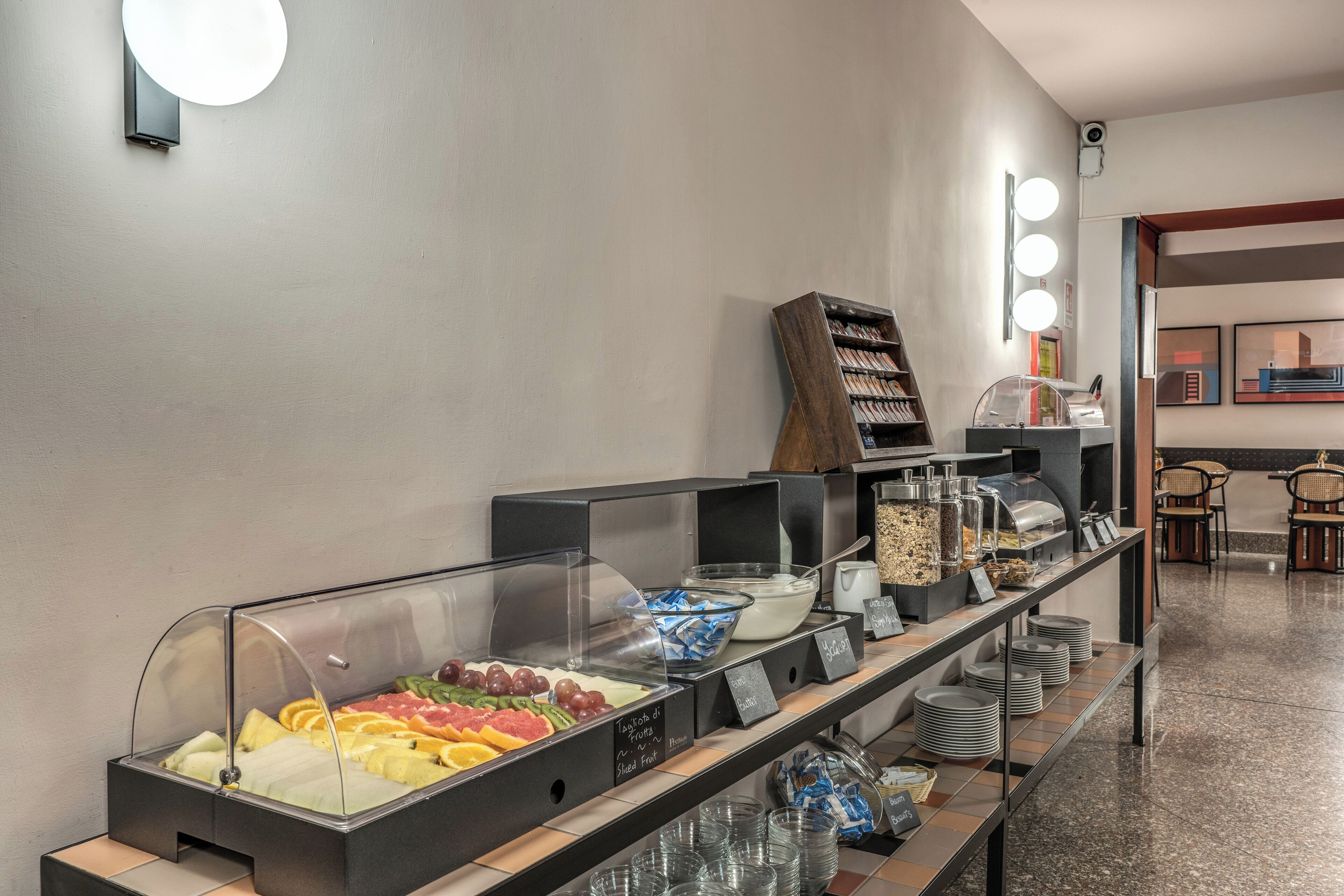 Desayuno buffet todos los días (con cargo) 