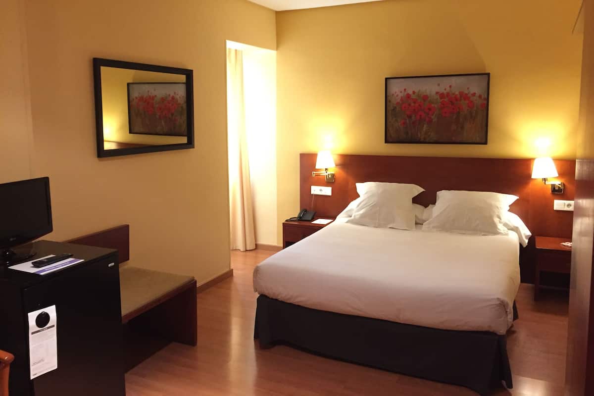 1 habitación, edredón, minibar y caja de seguridad en la habitación