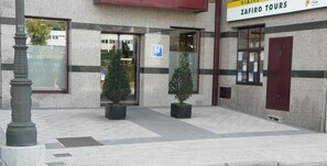 Entrada de la propiedad