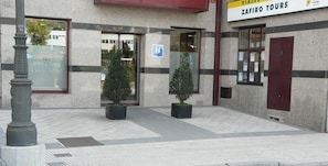 Entrada de la propiedad