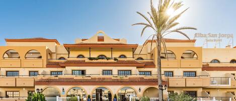 Fassade der Unterkunft