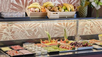 Daily buffet breakfast (EUR 12 per person)