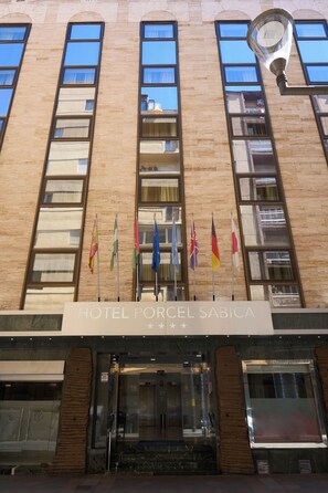 Façade de l’hébergement 