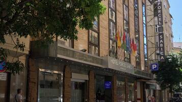 Façade de l’hébergement