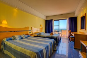 Minibar, desk, blackout drapes, bed sheets - SBH Crystal Beach Hotel & Suites - Adults Only (Pajara)