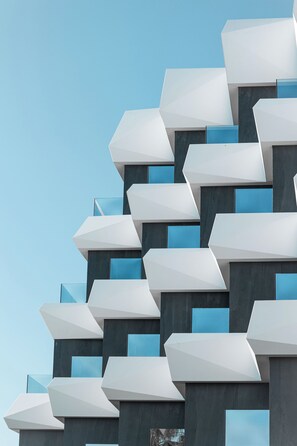 Fassade der Unterkunft