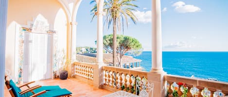 Royal-Suite, 2 Schlafzimmer, Whirlpool, Meerblick
