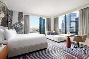 Premium bedding, pillowtop beds, in-room safe, desk
