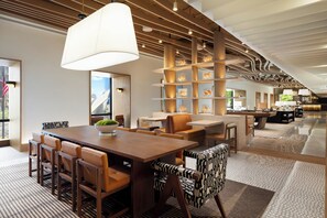 Sala de estar en el lobby