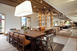 Sala de estar en el lobby
