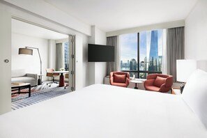 One Bedroom Suite - Hudson River View | 1 bedroom, premium bedding, pillowtop beds, in-room safe