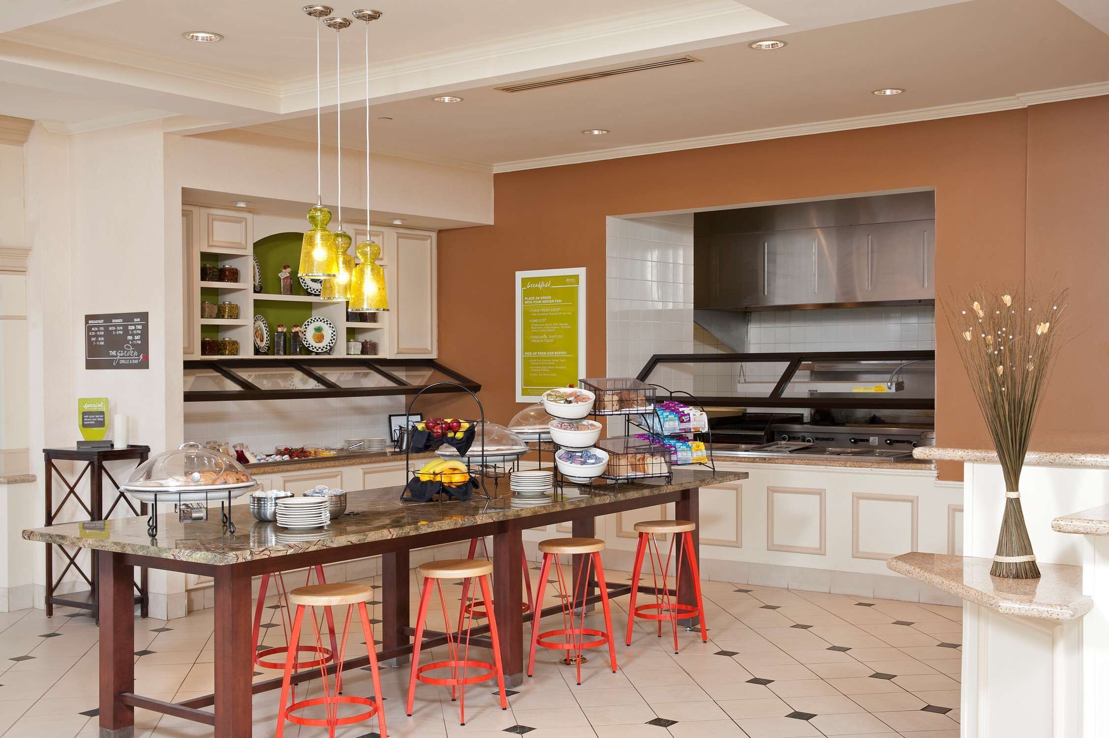 breakfast and dinner served