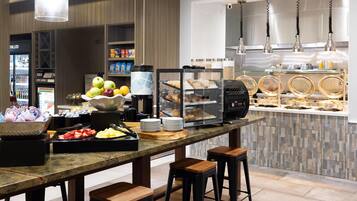 Daily cooked-to-order breakfast for a fee