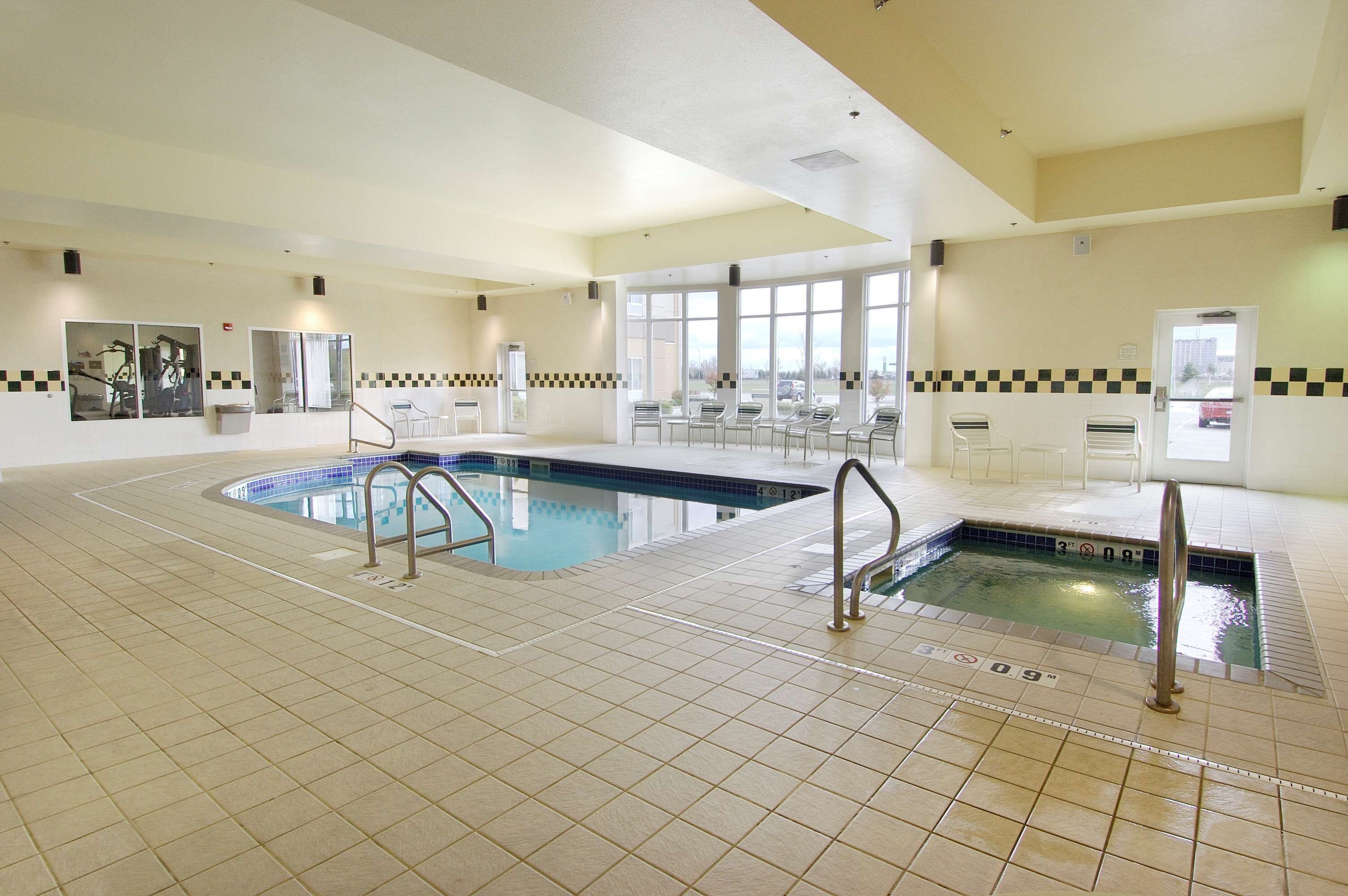 indoor pool, outdoor pool