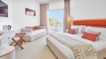 Ropa de cama hipoalergénica y minibar