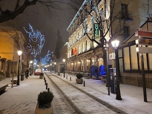 Façade de l’hébergement - soirée/nuit