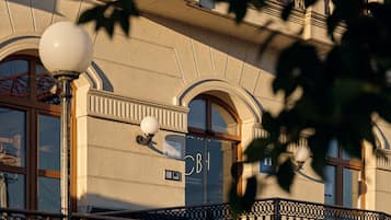 Fassade der Unterkunft