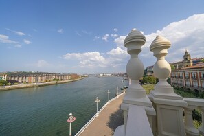 Uitzicht vanuit de kamer