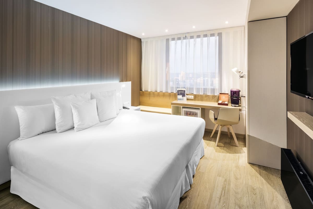 1 habitación y ropa de cama hipoalergénica