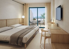 In-room safe, desk, blackout curtains, cots/infant beds